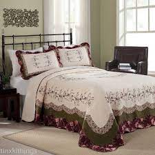 100% polyester microfiber quilted bed spread (3)