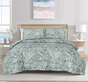 100% polyester microfiber quilted bed spread (3)
